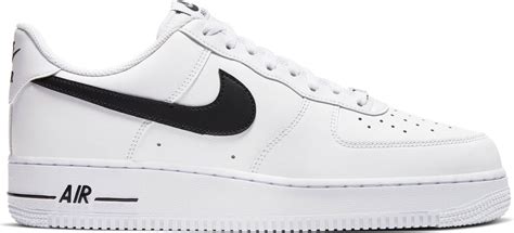 nike air wit zwart heren|Nike Air force 1 wit.